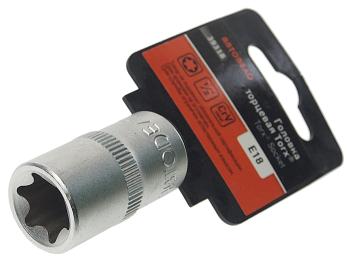148 р. Головка торцевая 1/2 TORX E18 АВТОДЕЛО АВТОДЕЛО 39318 АВТОДЕЛО 39318  с доставкой в г. Пермь. Увеличить фотографию 2