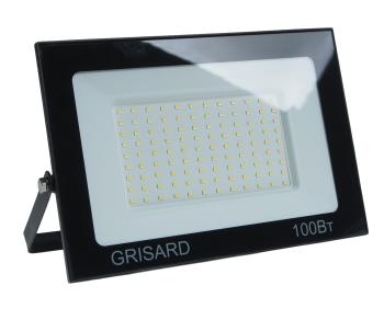 939 р. Светильник светодиодный 220V 100W 6500K черный GRISARD ELECTRIC GRISARD ELECTRIC gre-004-0001 GRISARD ELECTRIC gre-004-0001  с доставкой в г. Пермь. Увеличить фотографию 1