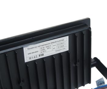 469 р. Светильник светодиодный 220V 50W 6500K черный GRISARD ELECTRIC GRISARD ELECTRIC gre-004-0002 GRISARD ELECTRIC gre-004-0002  с доставкой в г. Пермь. Увеличить фотографию 4