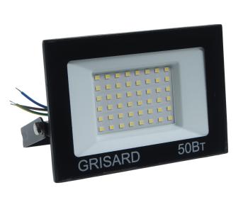 469 р. Светильник светодиодный 220V 50W 6500K черный GRISARD ELECTRIC GRISARD ELECTRIC gre-004-0002 GRISARD ELECTRIC gre-004-0002  с доставкой в г. Пермь. Увеличить фотографию 1