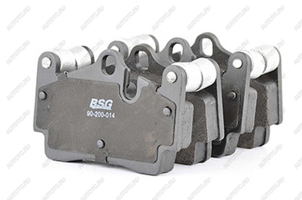 1 599 р. Колодки тормозные VW Touareg (03-) PORSCHE Cayenne (03-) задние (4шт.) BSG BSG bsg90200014 BSG bsg90200014  с доставкой в г. Пермь