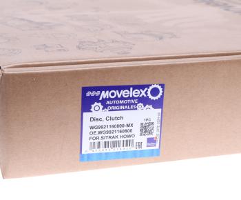 14 449 р. Диск сцепления SITRAK HOWO SITRAK (430х52.5мм) MOVELEX MOVELEX wg9921160800-mx MOVELEX wg9921160800-mx  с доставкой в г. Пермь. Увеличить фотографию 6