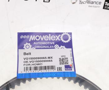 202 р. Ремень приводной клиновой 10х800 HOWO генератора MOVELEX MOVELEX vg1500090065-mx MOVELEX vg1500090065-mx  с доставкой в г. Пермь. Увеличить фотографию 2