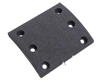299 р. Накладка тормозной колодки SITRAK HOWO передней (короткая) MOVELEX MOVELEX wg9100440026-mx MOVELEX wg9100440026-mx  с доставкой в г. Пермь. Увеличить фотографию 1