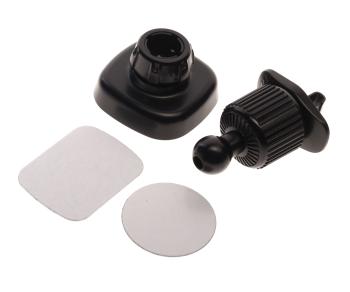 399 р. Держатель телефона на дефлектор магнитный BOROFONE BOROFONE bh96 black gray BOROFONE bh96 black gray  с доставкой в г. Пермь. Увеличить фотографию 2