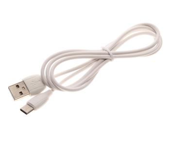 97 р. Кабель USB Type C 1м BOROFONE BOROFONE bx19 белый BOROFONE bx19 белый  с доставкой в г. Пермь. Увеличить фотографию 1