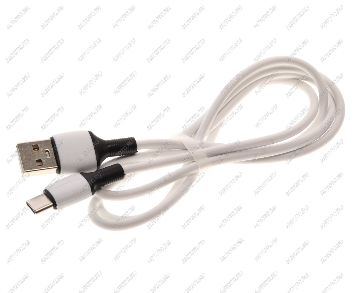 97 р. Кабель USB Type C 1м BOROFONE BOROFONE bx84 белый BOROFONE bx84 белый  с доставкой в г. Пермь