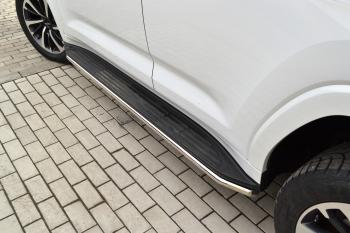 11 999 р. Защита порогов PT GROUP с окантовкой Ø38мм (НПС) HAVAL H9 2024-  Haval H9 (2024-2025)  с доставкой в г. Пермь. Увеличить фотографию 3