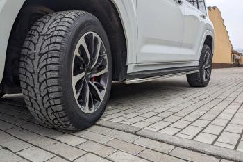 11 999 р. Защита порогов PT GROUP с окантовкой Ø38мм (НПС) HAVAL H9 2024-  Haval H9 (2024-2025)  с доставкой в г. Пермь. Увеличить фотографию 2