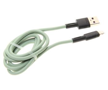 329 р. Кабель USB Type C 1м зеленый XO XO nb-q166 green  с доставкой в г. Пермь. Увеличить фотографию 1