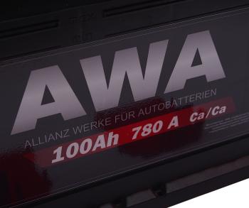 12 899 р. Аккумулятор AWA PRO 100Ач обратная полярность AWA 6ст100(0)  с доставкой в г. Пермь. Увеличить фотографию 3