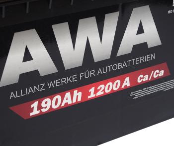 20 999 р. Аккумулятор AWA PRO 190Ач AWA 6ст190(4)  с доставкой в г. Пермь. Увеличить фотографию 2