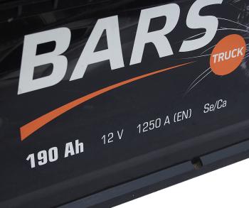 20 999 р. Аккумулятор BARS 190Ач под конус BARS 6ст190(4)  с доставкой в г. Пермь. Увеличить фотографию 2