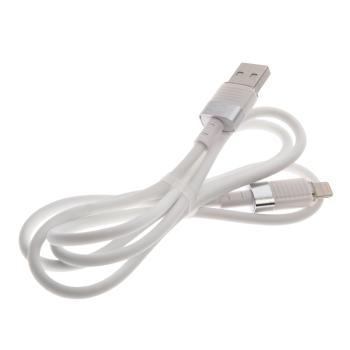 379 р. Кабель USB Type C 1м белый XO XO nb282 white  с доставкой в г. Пермь. Увеличить фотографию 2