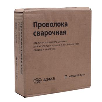 1 299 р. Проволока сварочная d=0.8мм 5.0кг омедненная АЭМЗ АЭМЗ св08г2с  с доставкой в г. Пермь. Увеличить фотографию 4