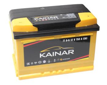 10 299 р. Аккумулятор KAINAR 77Ач обратная полярность KAINAR 6ст77(0)  с доставкой в г. Пермь. Увеличить фотографию 1