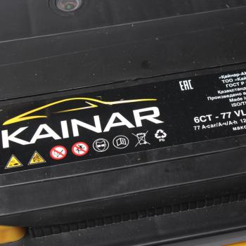 10 299 р. Аккумулятор KAINAR 77Ач обратная полярность KAINAR 6ст77(0)  с доставкой в г. Пермь. Увеличить фотографию 2