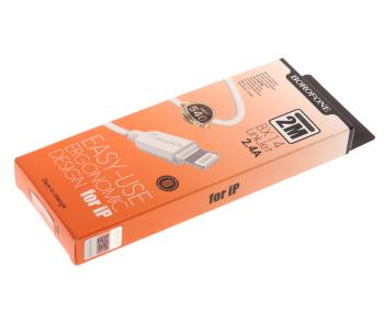 135 р. Кабель USB Type C 1м BOROFONE BOROFONE bx14 белый  с доставкой в г. Пермь. Увеличить фотографию 3