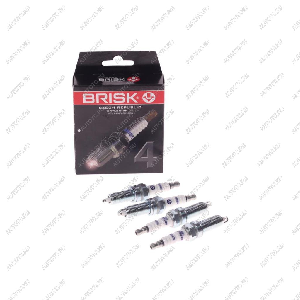 1 099 р. Свеча зажигания ГАЗель Next дв.А-274 BRISK QR15LC-1 SUPER комплект BRISK qr15lc-1  с доставкой в г. Пермь