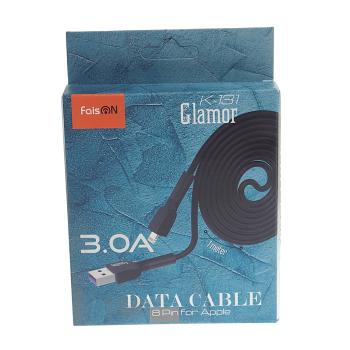 114 р. Кабель micro USB 1м FAISON FAISON k-131 glamor black  с доставкой в г. Пермь. Увеличить фотографию 2