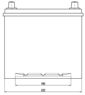 13 549 р. Аккумулятор VOLTHOR Ultra 65Ач обратная полярность VOLTHOR 6ст65(0) 56568 d23  с доставкой в г. Пермь. Увеличить фотографию 2