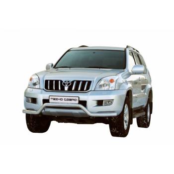 Защита ПЕРЕДА «Волна», d63,5 TOYOTA Land Cruiser Prado 120 ОКРАШ.  0640 к