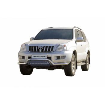 12 699 р. Передок «Волна» с доп. защитой двигат., 63.5  Toyota LAND CRUISER PRADO 120 ОКРАШ.  0641 к  с доставкой в г. Пермь. Увеличить фотографию 1