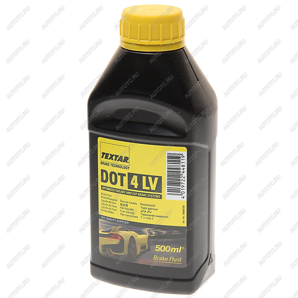789 р. Жидкость тормозная DOT-4 0.5л TEXTAR TEXTAR 95006100  с доставкой в г. Пермь