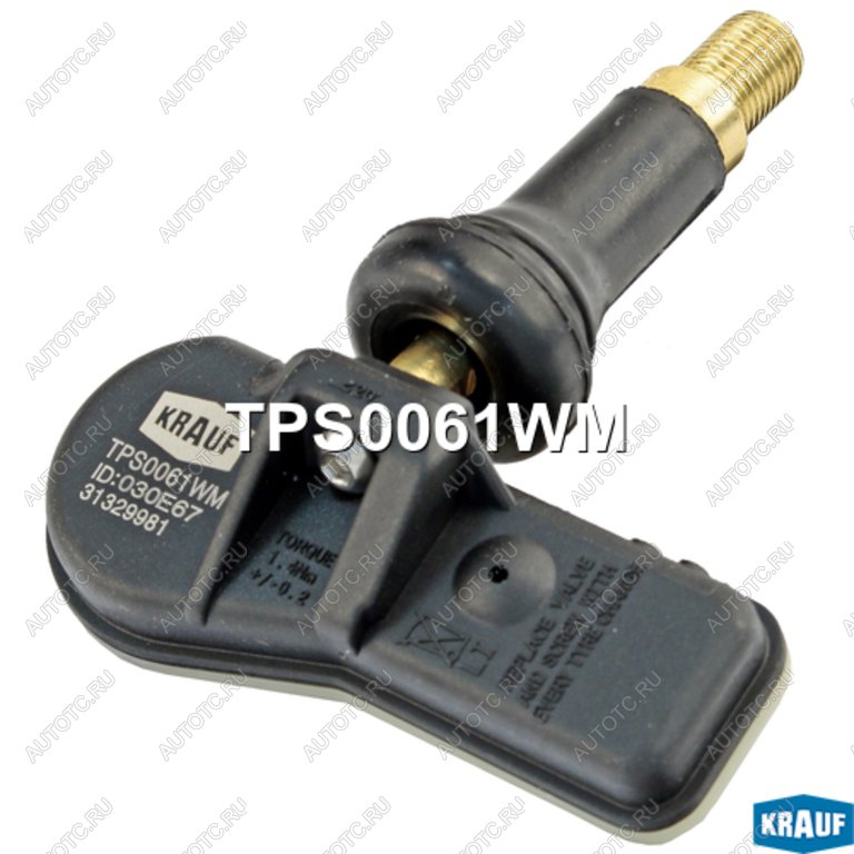 1 429 р. Датчик давления в шине KIA Stinger KRAUF KRAUF tps0061wm  с доставкой в г. Пермь
