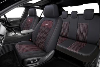 5 299 р. Авточехлы универсальные экокожа черно-красные (11 предм.) Lord PREMIER PREMIER lod1020  с доставкой в г. Пермь. Увеличить фотографию 1