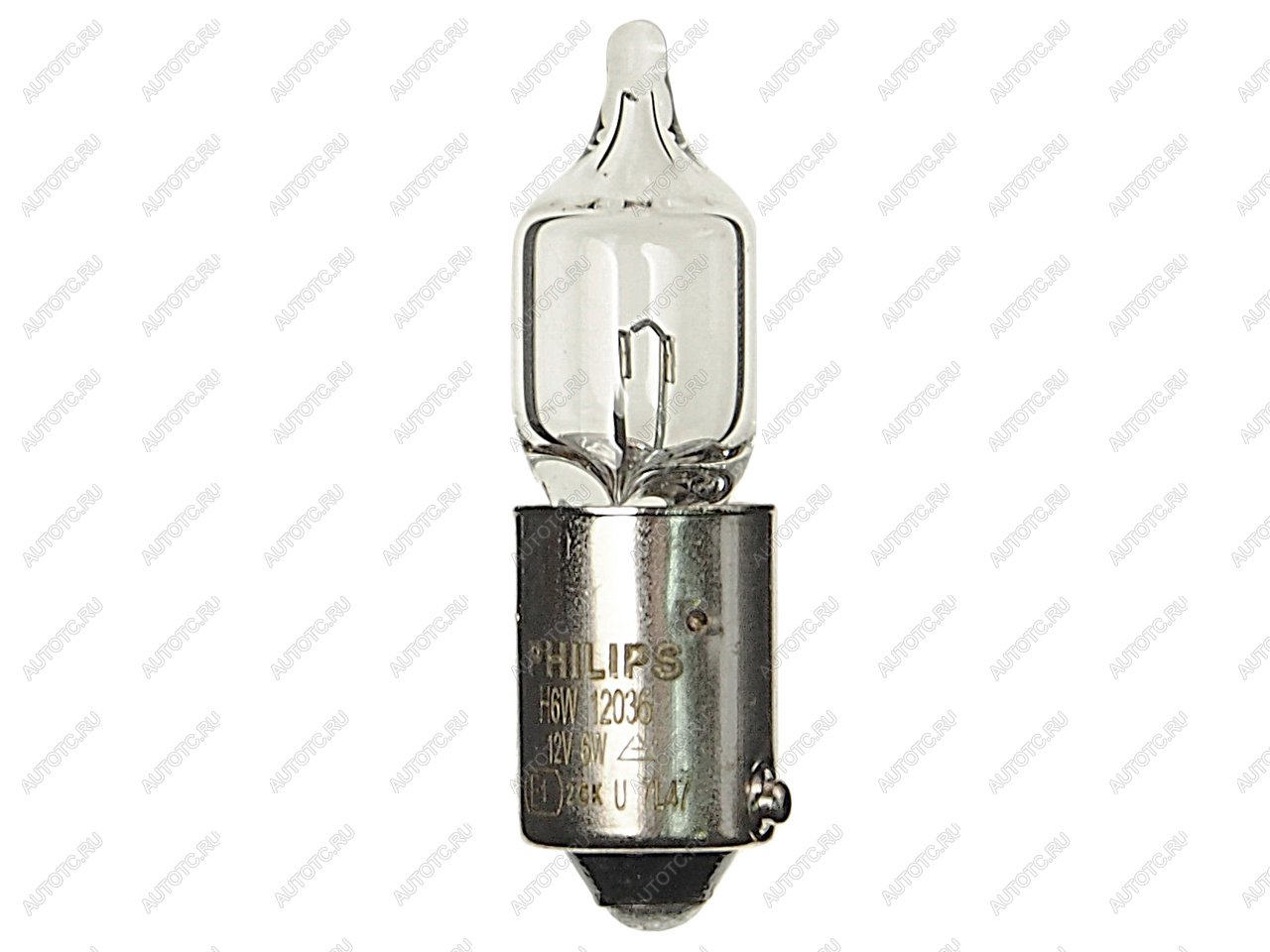 299 р. Лампа 12V H6W BAX9s PHILIPS PHILIPS 12036cp  с доставкой в г. Пермь