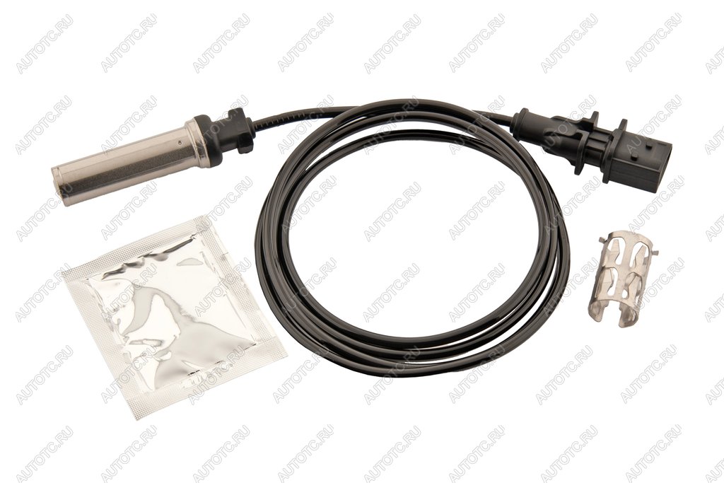 4 899 р. Датчик АБС MERCEDES Actros задний левый прямой L=1450мм (смазка и втулка) TE PARTS TE PARTS 10312397  с доставкой в г. Пермь