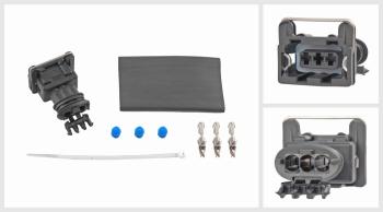 699 р. Разъем RENAULT электрический (3-х контактный) TE PARTS TE PARTS 7700798  с доставкой в г. Пермь. Увеличить фотографию 1