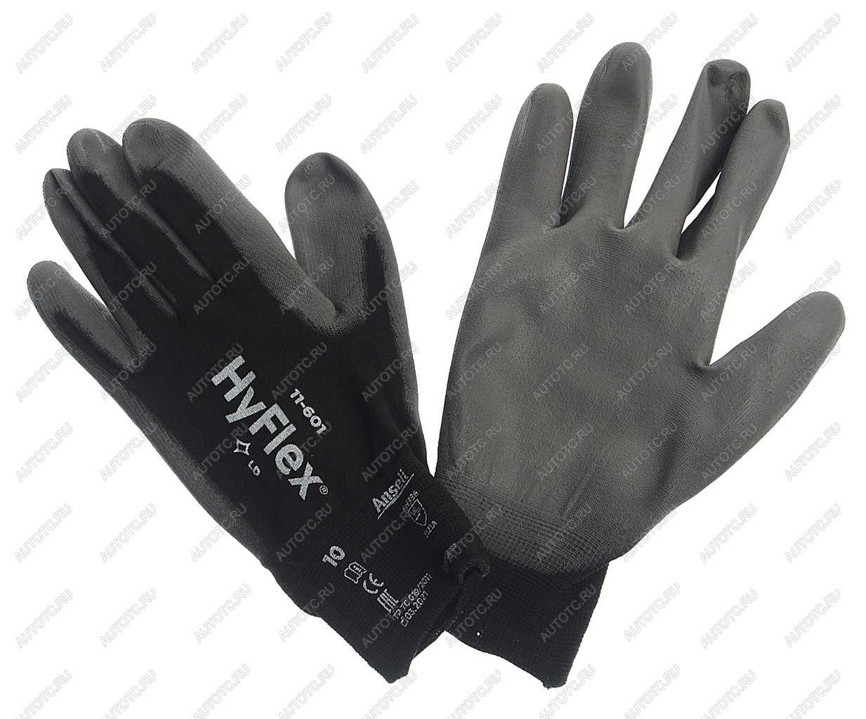 349 р. Перчатки нейлоновые с полиуретаном р.10 HyFlex ANSELL ANSELL 11-601-10  с доставкой в г. Пермь