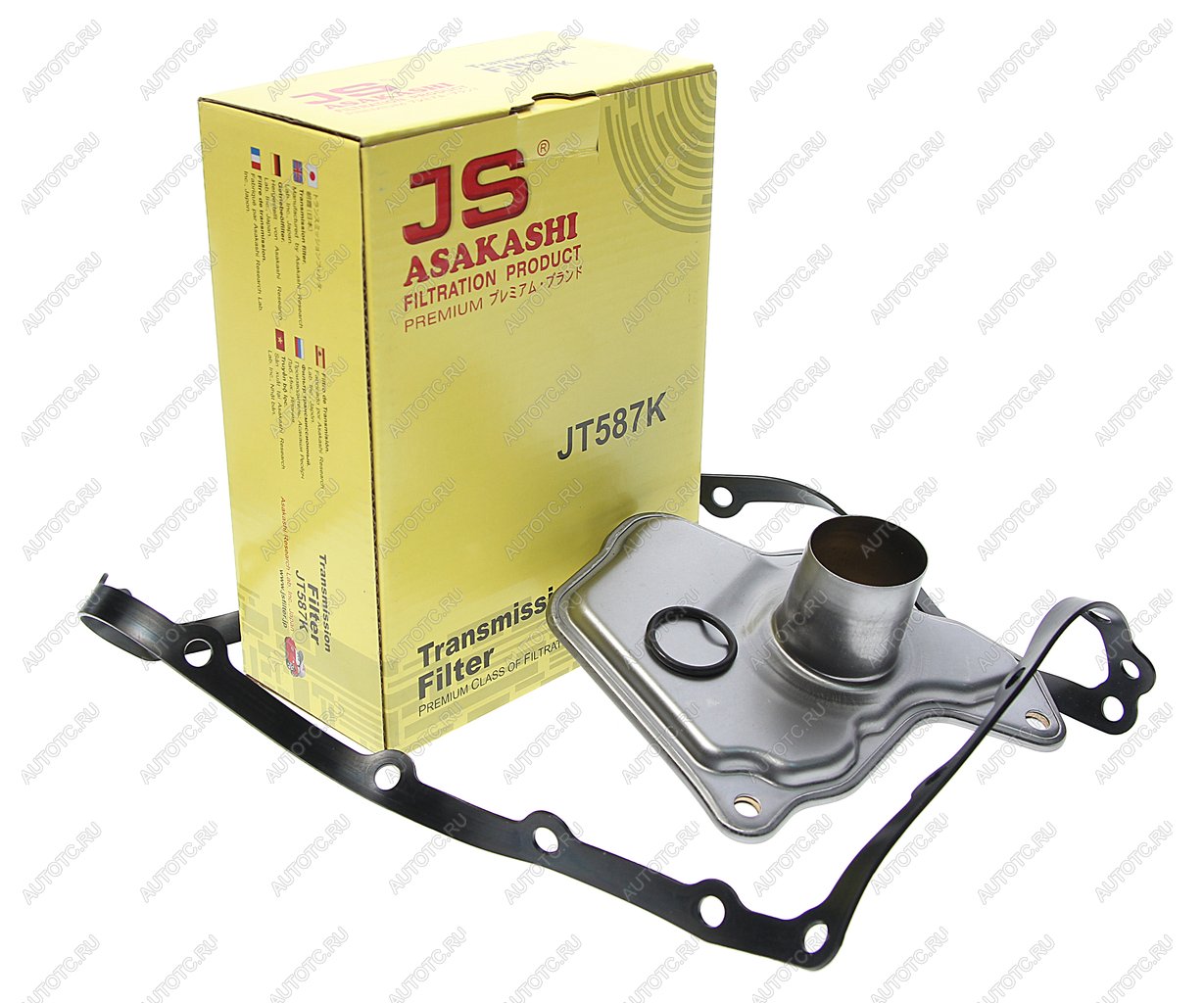 4 999 р. Фильтр масляный АКПП NISSAN Juke (11-) (с прокладкой) JS ASAKASHI JS ASAKASHI jt587k  с доставкой в г. Пермь