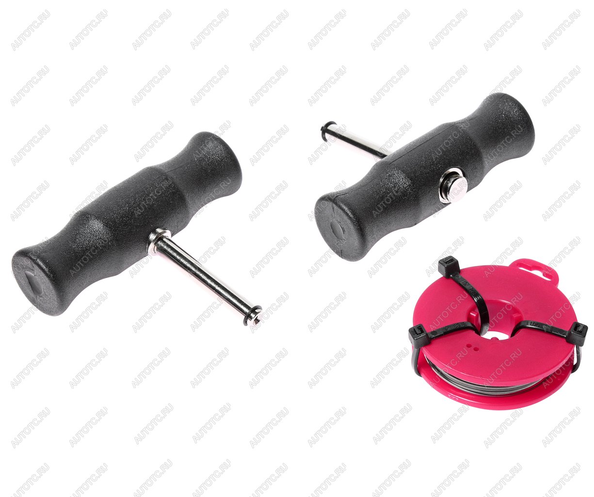 3 579 р. Струна для срезания уплотнителей 0.75 L=1.8м с держателями JTC JTC TOOLS CO., LTD jtc-2522  с доставкой в г. Пермь