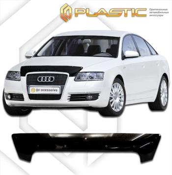 1 999 р. Дефлектор капотаClassic черныйAudiA6 2005-2011  2010010103484  с доставкой в г. Пермь. Увеличить фотографию 1