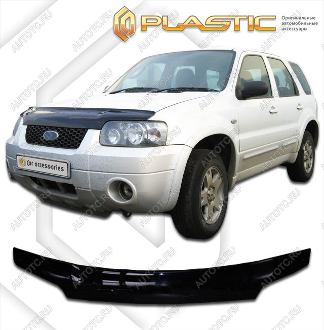 2 199 р. Дефлектор капотаClassic черныйFordEscape 2000-2007  2010010104238  с доставкой в г. Пермь