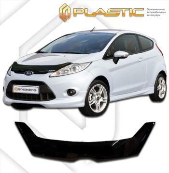2 099 р. Дефлектор капотаClassic черныйFordFiesta 2008–2012  2010010103156  с доставкой в г. Пермь. Увеличить фотографию 1