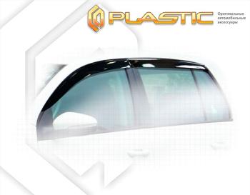 2 199 р. Ветровики дверейClassic полупрозрачныйVolkswagenGolf VI2009–2012  2010030306629  с доставкой в г. Пермь. Увеличить фотографию 1