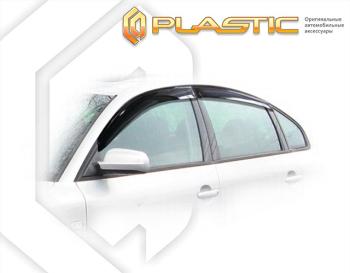 2 259 р. Ветровики дверейClassic полупрозрачныйVolkswagenPassat 2001-2005B-5Chrome molding=120,  2010030303451  с доставкой в г. Пермь. Увеличить фотографию 1