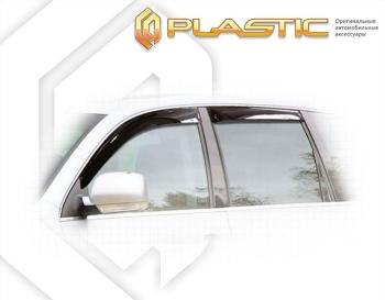 1 999 р. Ветровики дверейClassic полупрозрачныйVolkswagenTouareg 2002-2006Chrome molding=120,  2010030308067  с доставкой в г. Пермь. Увеличить фотографию 1