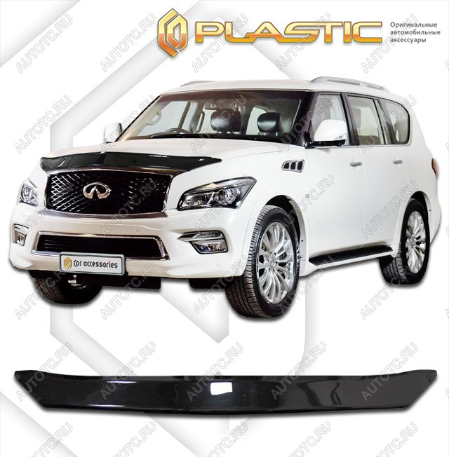 2 099 р. Дефлектор капотаClassic черныйInfinitiQX80 I поколение, рест. 1, джипsuv 5 дв.2013 – 2017Z62 2010010114053 с доставкой в г. Пермь Увеличить фотографию 1 2 099 р. Дефлектор капотаClassic черныйInfinitiQX80 I поколение, рест. 1, джипsuv 5 дв.2013 – 2017Z62 2010010114053 с доставкой в г. Пермь