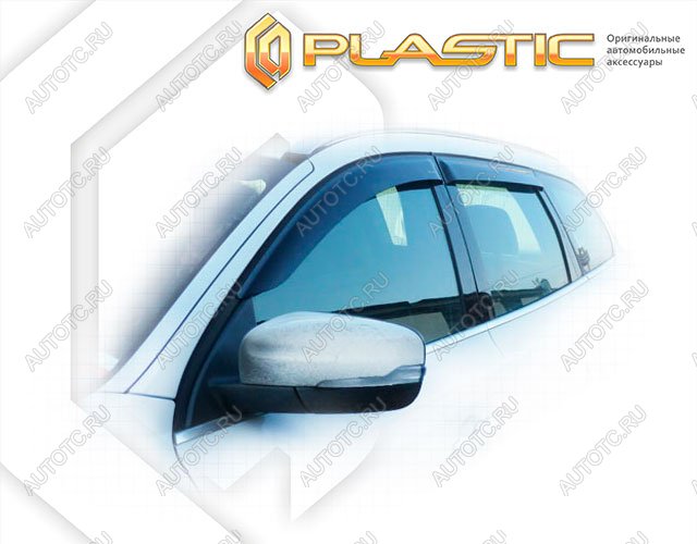 1 999 р. Ветровики дверейClassic полупрозрачныйVolvoXC60 2014–2017Chrome molding=120,  2010030309514  с доставкой в г. Пермь
