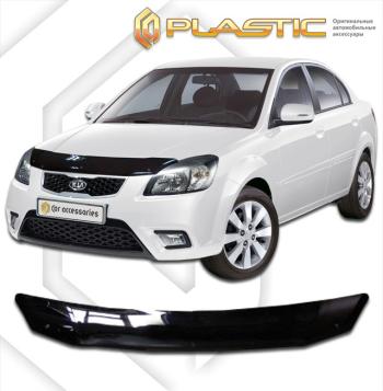 1 959 р. Дефлектор капотаClassic черныйKiaRio седан2005–2011JB  2010010105075  с доставкой в г. Пермь. Увеличить фотографию 1