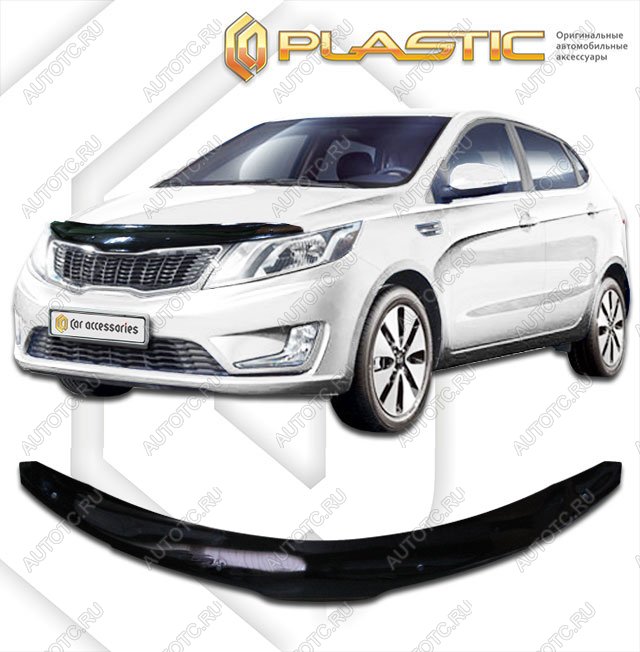 2 099 р. Дефлектор капотаClassic черныйKiaRio хечбек2011–2015 2010010107727 с доставкой в г. Пермь Увеличить фотографию 1 2 099 р. Дефлектор капотаClassic черныйKiaRio хечбек2011–2015 2010010107727 с доставкой в г. Пермь