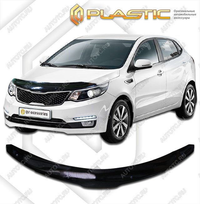 2 099 р. Дефлектор капотаClassic черныйKiaRio хечбек2015–2017 2010010111694 с доставкой в г. Пермь Увеличить фотографию 1 2 099 р. Дефлектор капотаClassic черныйKiaRio хечбек2015–2017 2010010111694 с доставкой в г. Пермь