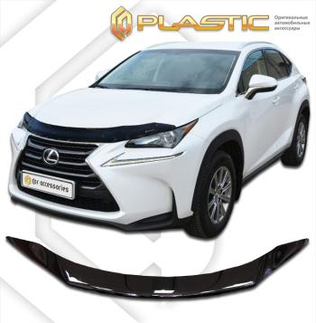 2 099 р. Дефлектор капотаClassic черныйLexusNX I поколение, I поколение рест., джипsuv 5 дв.2014 – 2021Z10  2010010110383  с доставкой в г. Пермь. Увеличить фотографию 1