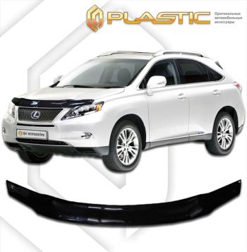 2 099 р. Дефлектор капотаClassic черныйLexusRX 2009-2015  2010010105013  с доставкой в г. Пермь. Увеличить фотографию 1