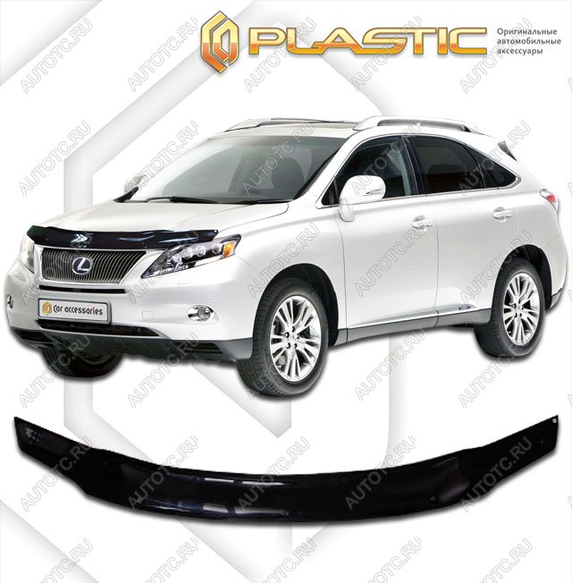 2 099 р. Дефлектор капотаClassic черныйLexusRX 2009-2015  2010010105013  с доставкой в г. Пермь